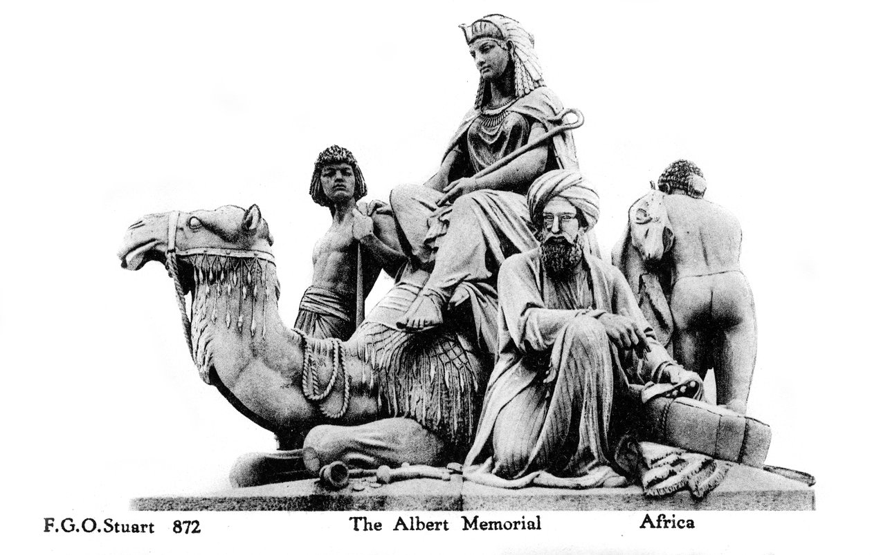 Afrika, Albert Memorial, Londra, 20. yüzyıl by Unbekannt