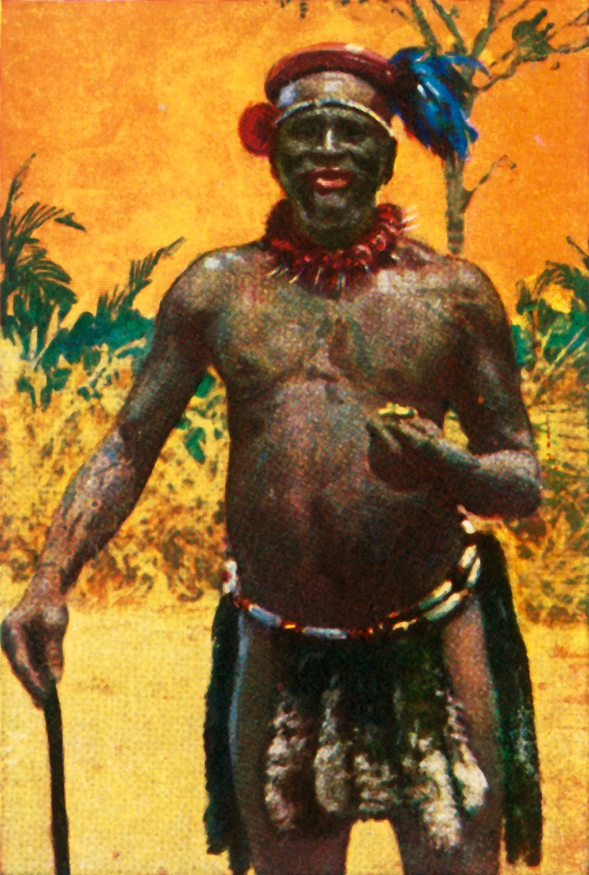 Afrikalı kabile meclis üyesi, c1928. by Unbekannt