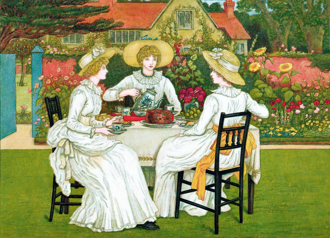 İkindi Çayı, 1886 by Unbekannt