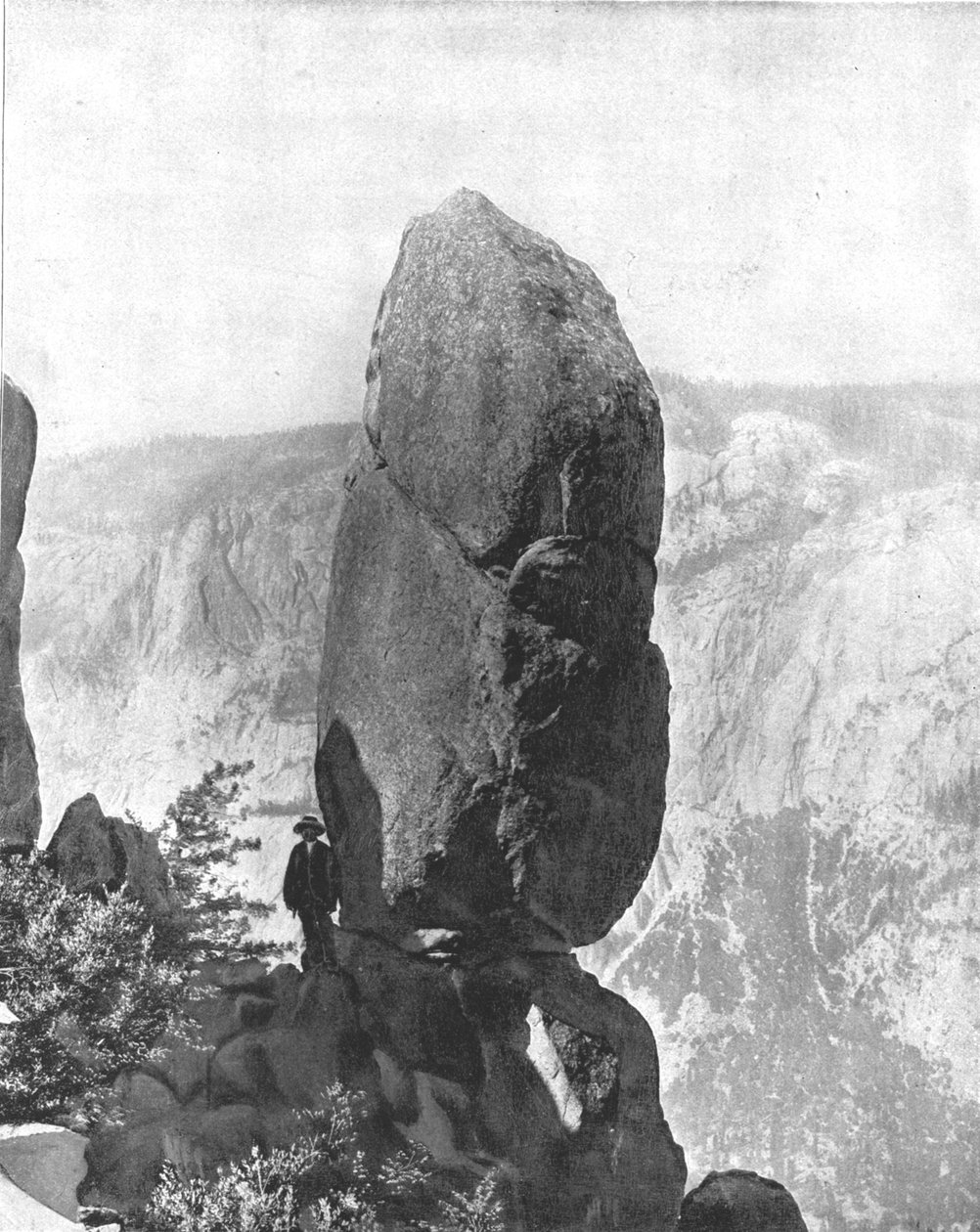 Agassiz Sütunu, Yosemite, Kaliforniya, ABD, c1900. by Unbekannt