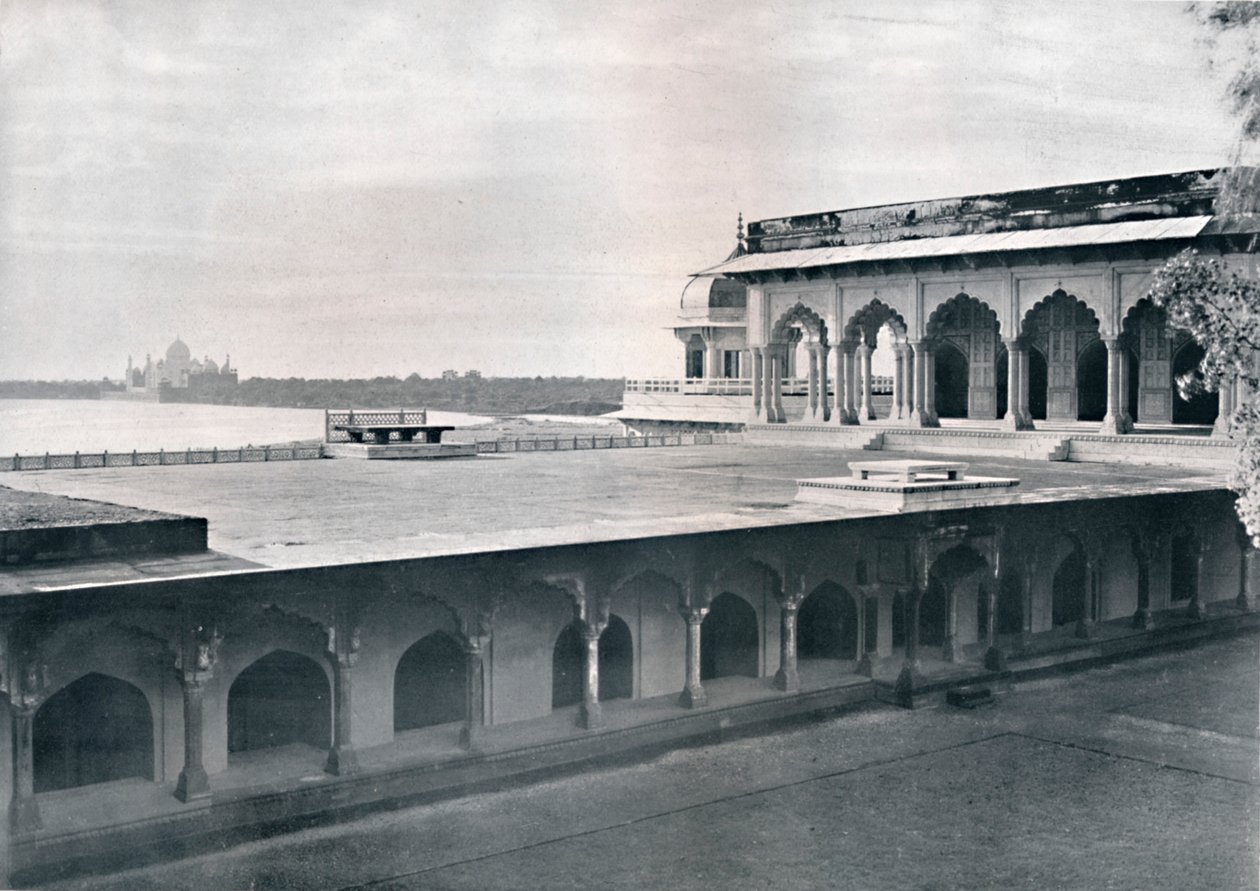 Ağrı. Tac'ı Gösteren Dewan-i-Khas, c1910. by Unbekannt