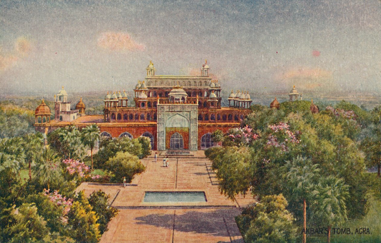 Ekberler Mezarı, Agra, . by Unbekannt