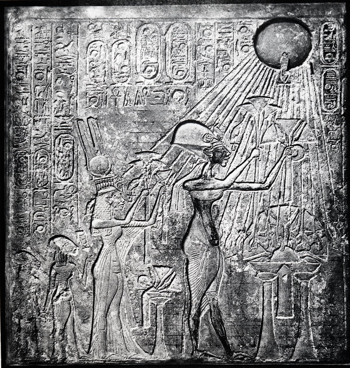 Akhenaten Amenhotep IV sapkın Mısır firavunu by Unbekannt