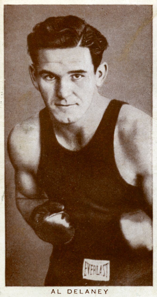 Al Delaney, Kanadalı boksör, 1938 by Unbekannt