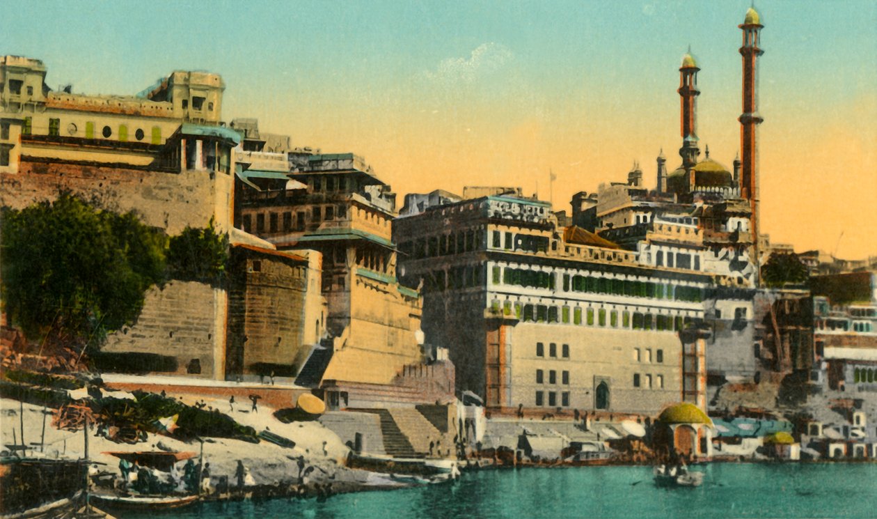 Alamgir Camii ve Ghat, Benares, c1910. by Unbekannt