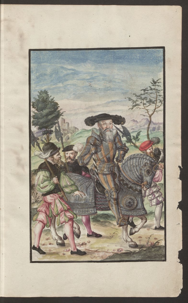 Albert, Prusya Dükü Kimden: Kriegsordnung, 1555 by Unbekannt