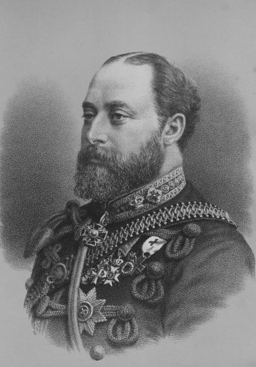 Albert Edward, Galler Prensi, c1880 1936 by Unbekannt