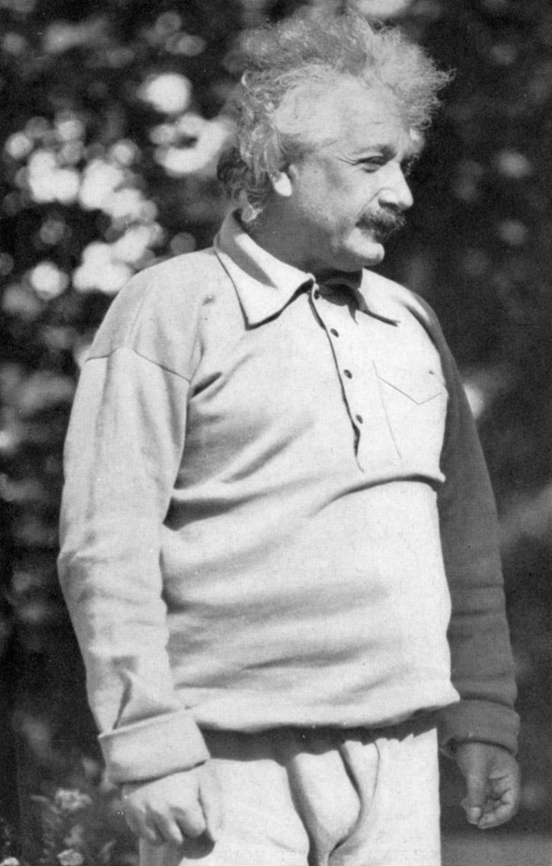 Albert Einstein 1879-1955, Alman-İsviçreli matematikçi ve teorik fizikçi, c1930