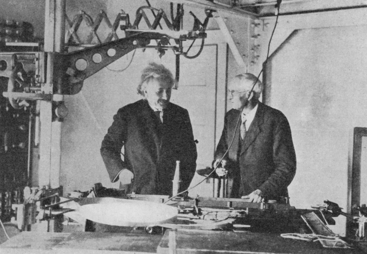 Albert Einstein 1879-1955, Mount Wilson Gözlemevi