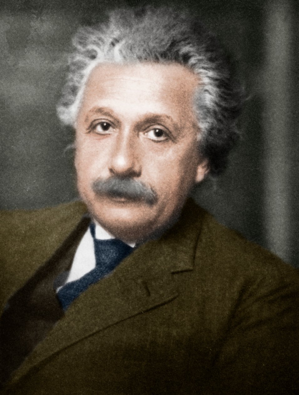 Albert Einstein, Alman-İsviçreli-Amerikalı matematikçi ve fizikçi. by Unbekannt