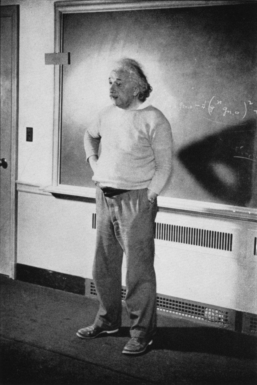 Albert Einstein, Alman-İsviçreli-Amerikalı matematikçi ve fizikçi, 1940 by Unbekannt