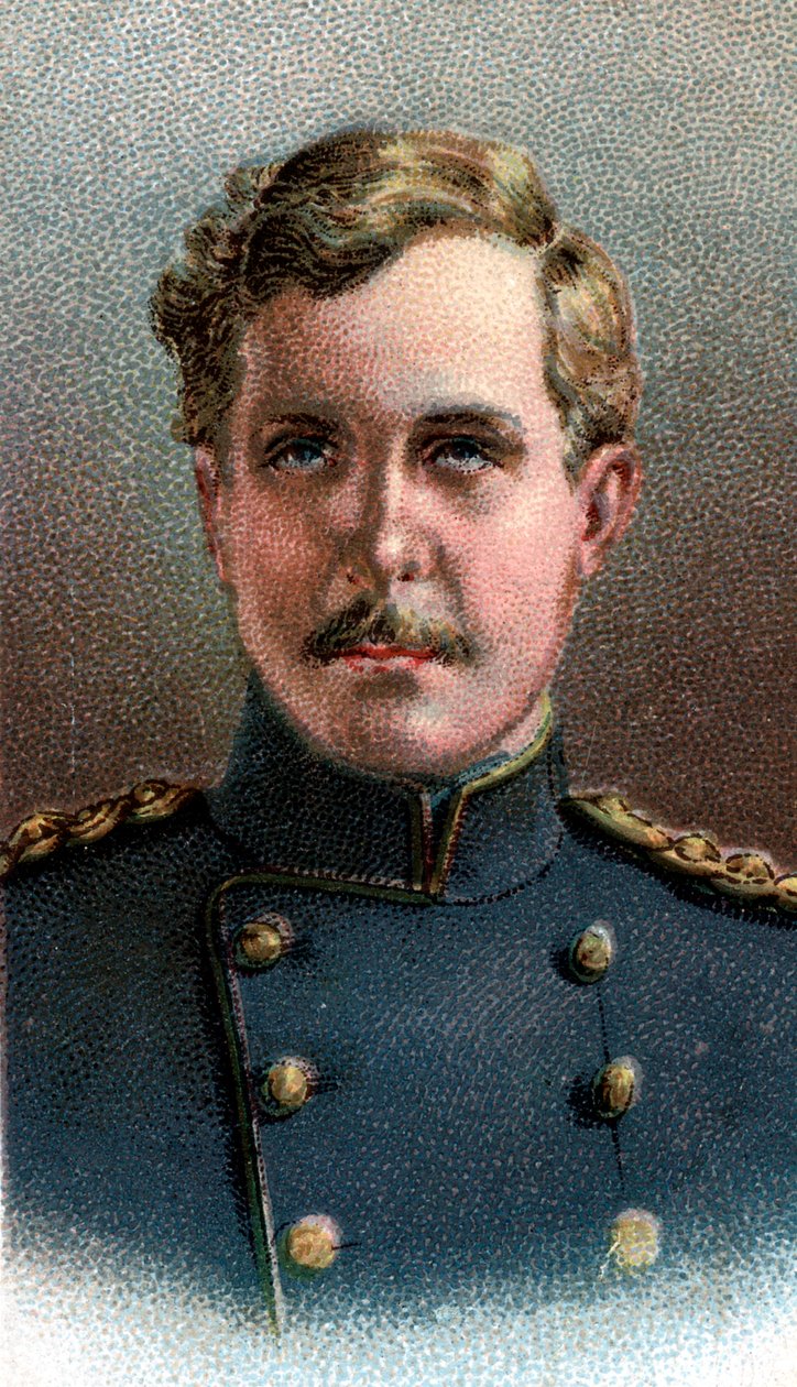 Albert I 1875-1934, Belçika Kralı 1909, askeri üniformalı, 1917 by Unbekannt