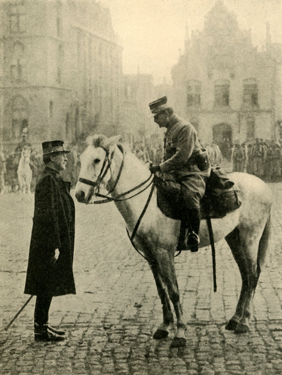 Belçikalı Albert I, Birinci Dünya Savaşı, 1914, c1920. by Unbekannt