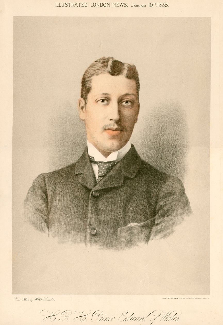 Albert Victor, Clarence Dükü, 1885 by Unbekannt