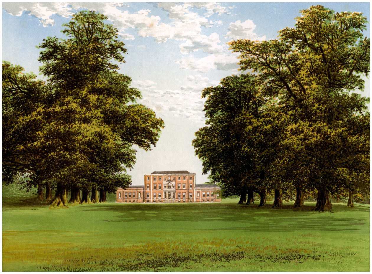 Aldby Park, Yorkshire, Darley ailesinin evi, c1880 by Unbekannt