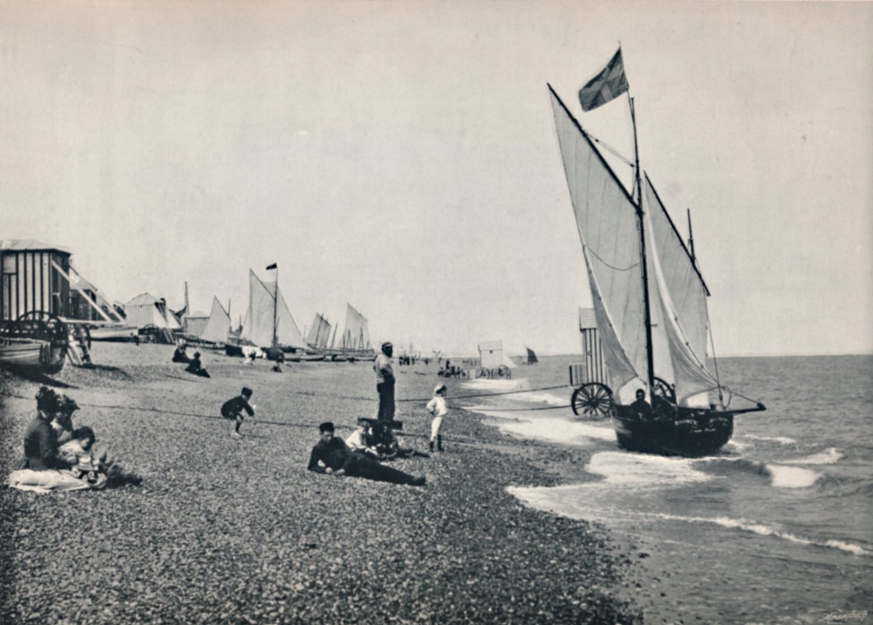 Aldeburgh - Sahil, 1895 by Unbekannt