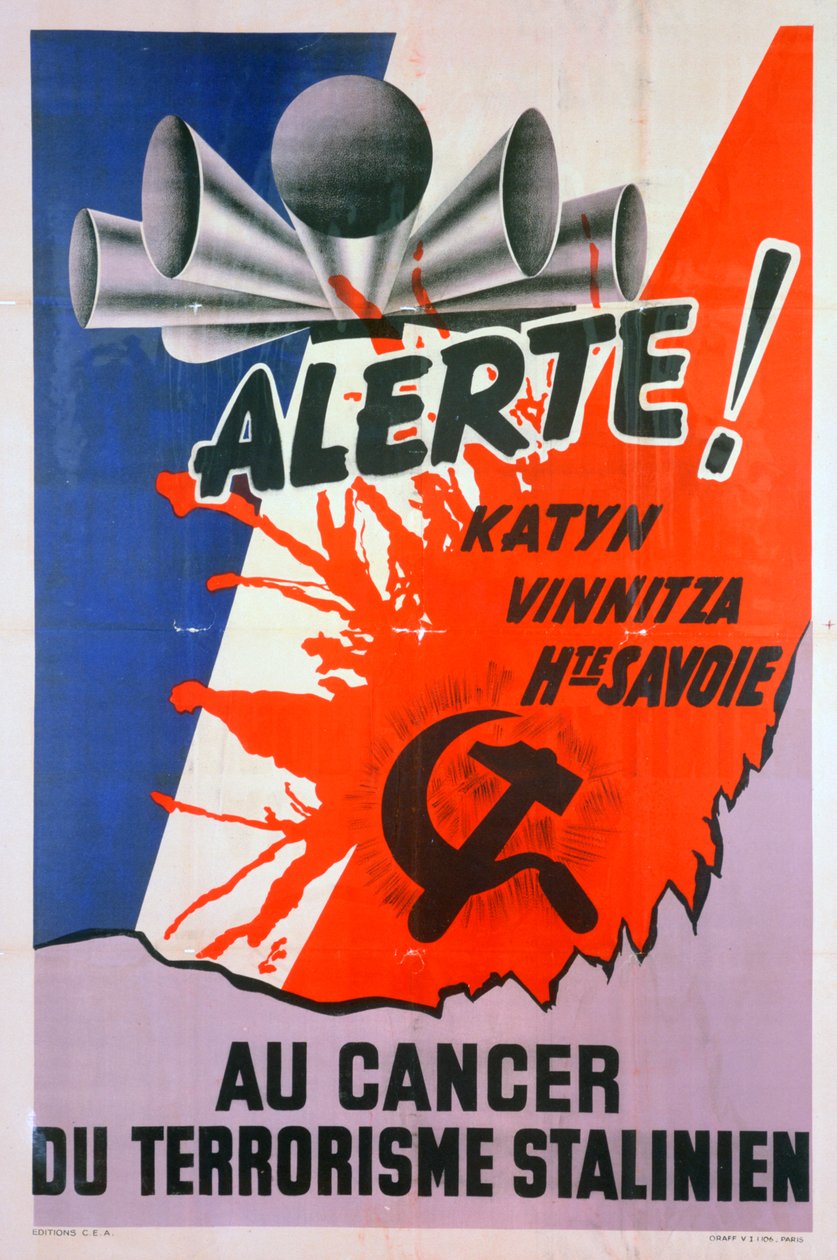 Uyarı!, Stalinist Terörizmin Kanseri için, c1940-1953 by Unbekannt