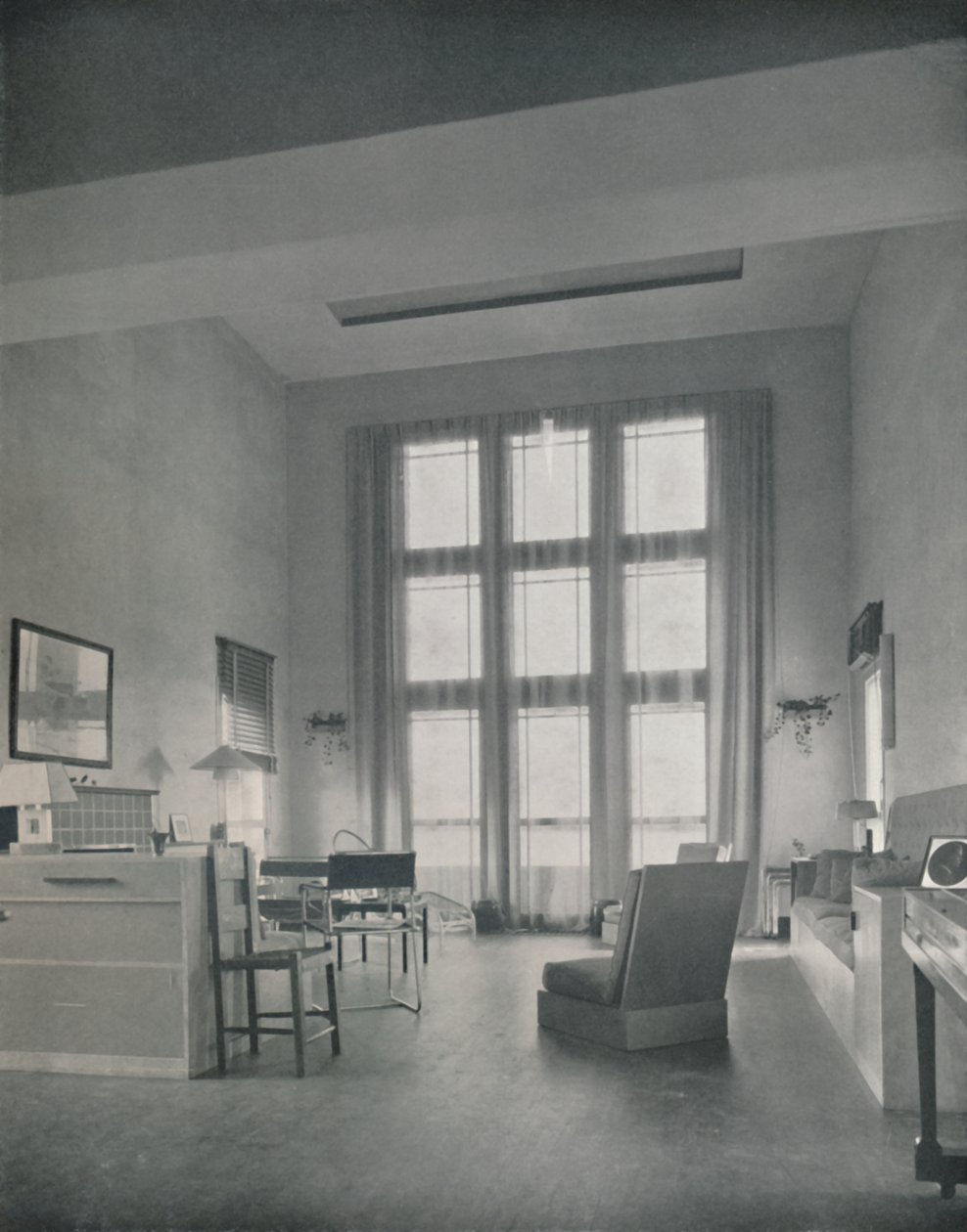 Alexander B. Trowbridge - Bay L. Corrin Strong için inşa edilen yazlık evin içi, 1933 by Unbekannt