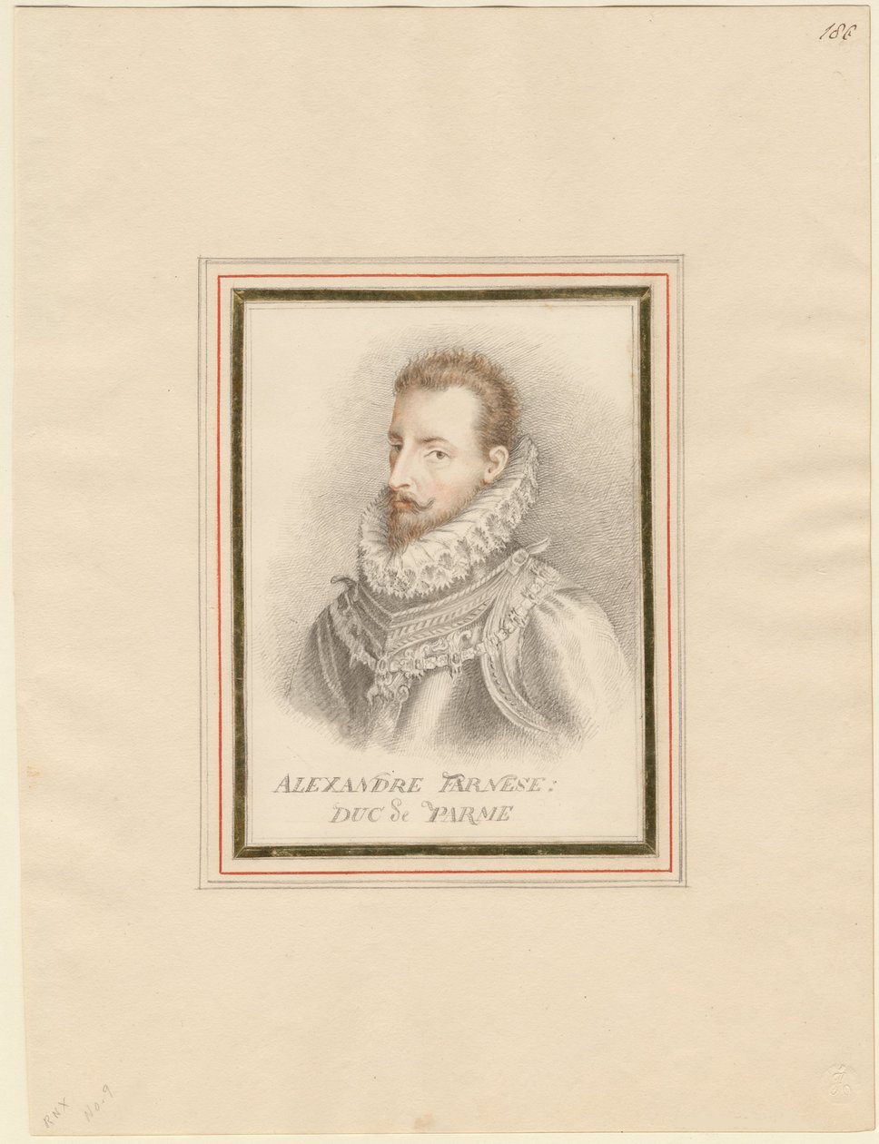 Alexander Farnese 15451592, Parma Dükü by Unbekannt