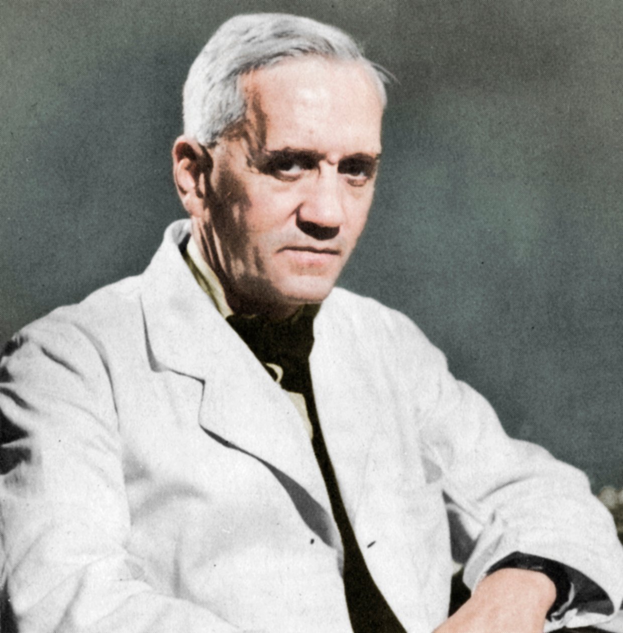 Alexander Fleming, İskoç bakteriyolog, c1930