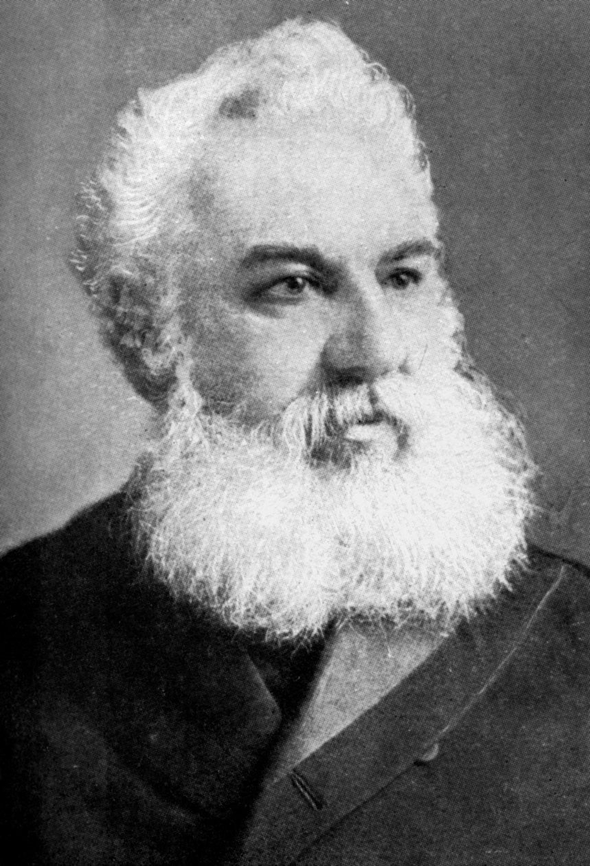 Alexander Graham Bell 1847-1922, İskoç asıllı Amerikalı mucit, 1926 by Unbekannt