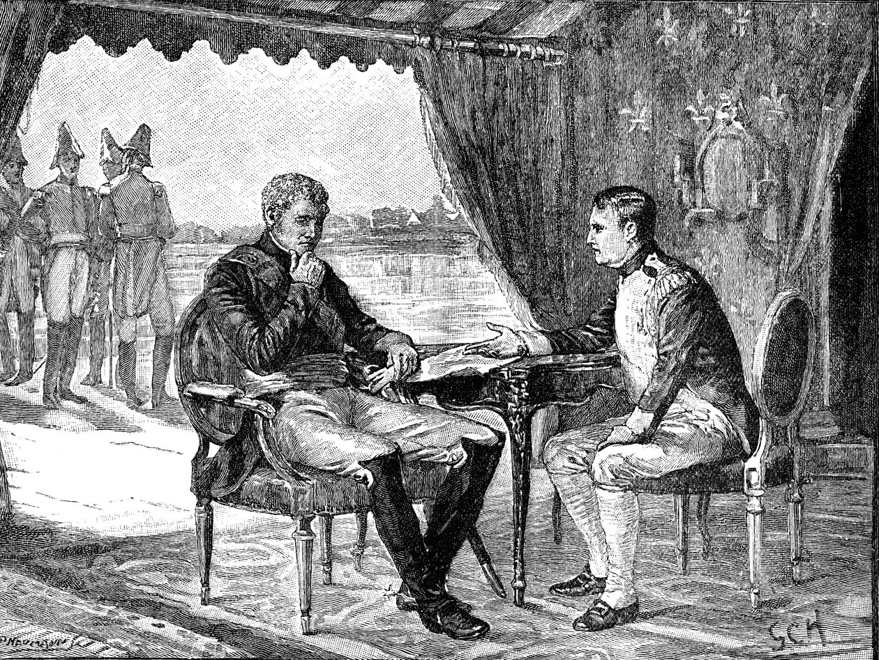 Alexander I Rusya ve Napolyon I Bonaparte, Tilsit
