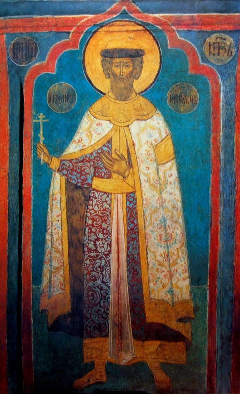 Alexander Nevsky, Novgorod Dükü, Vladimir Büyük Dükü, 1666 by Unbekannt