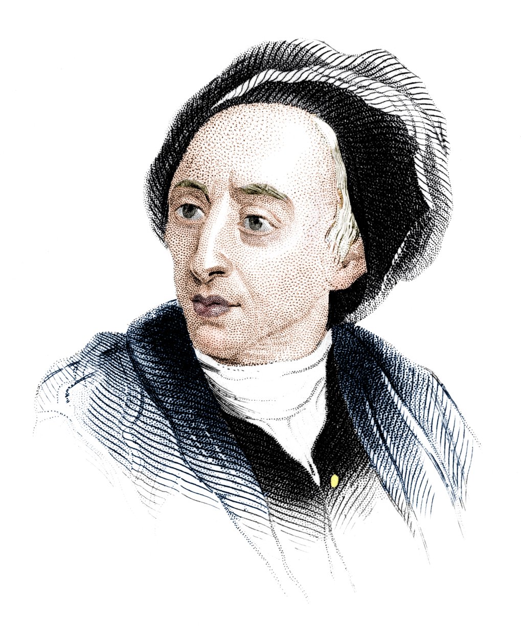 Alexander Pope, on sekizinci yüzyılın başlarındaki İngiliz şair, c1850 by Unbekannt