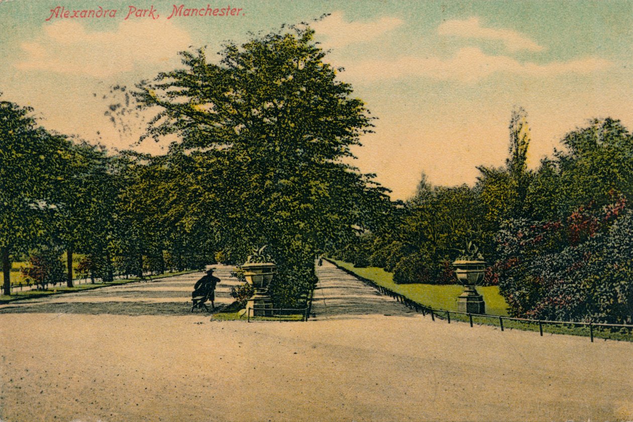 Alexandra Parkı, Manchester, c1905 by Unbekannt