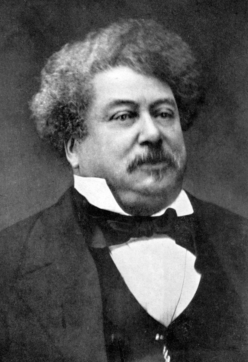 Alexandre Dumas, 19. yüzyıl Fransız yazarı, 1902 by Unbekannt