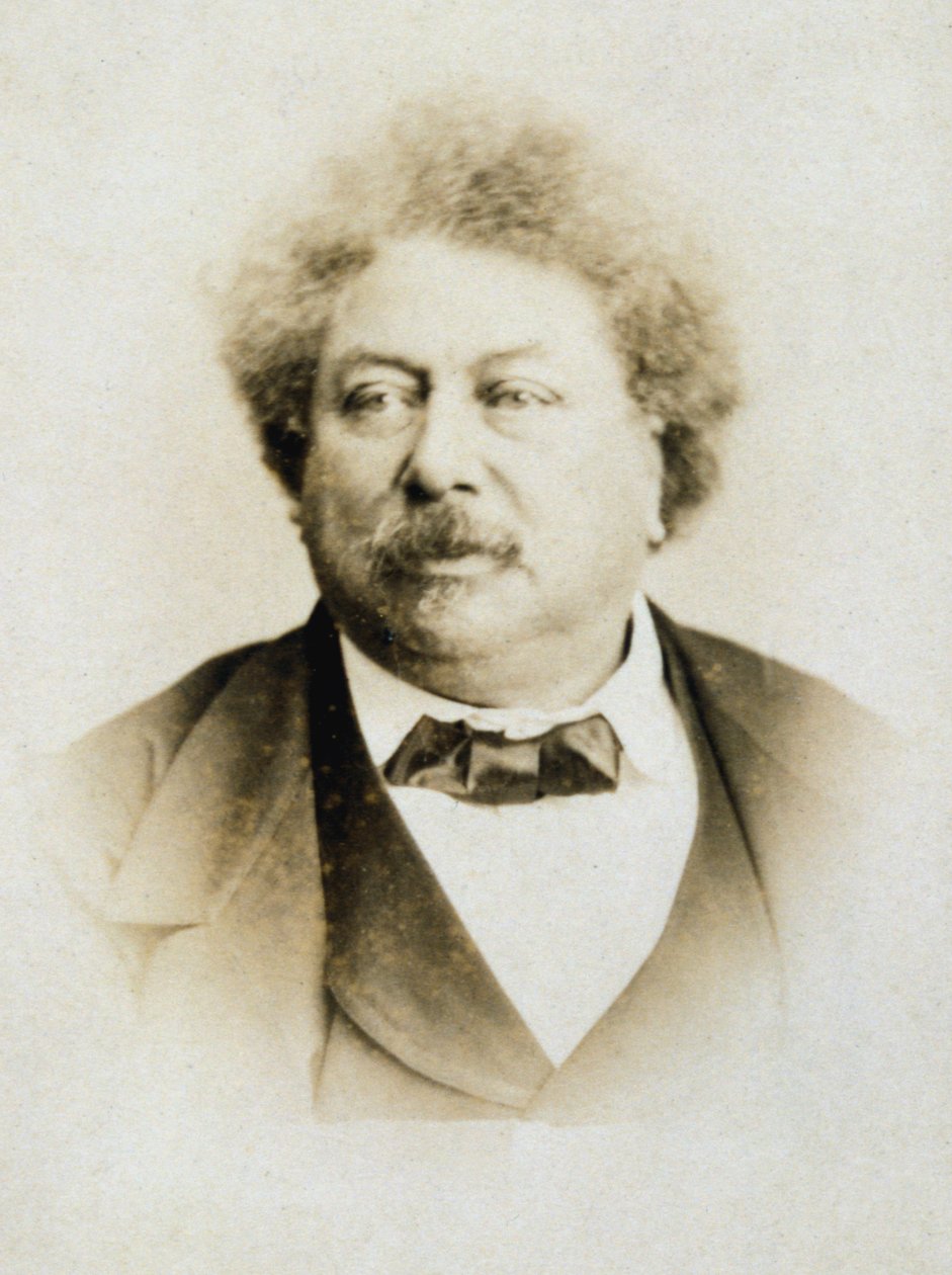 Alexandre Dumas the Elder, Fransız romancı ve oyun yazarı, c1850-1870 by Unbekannt