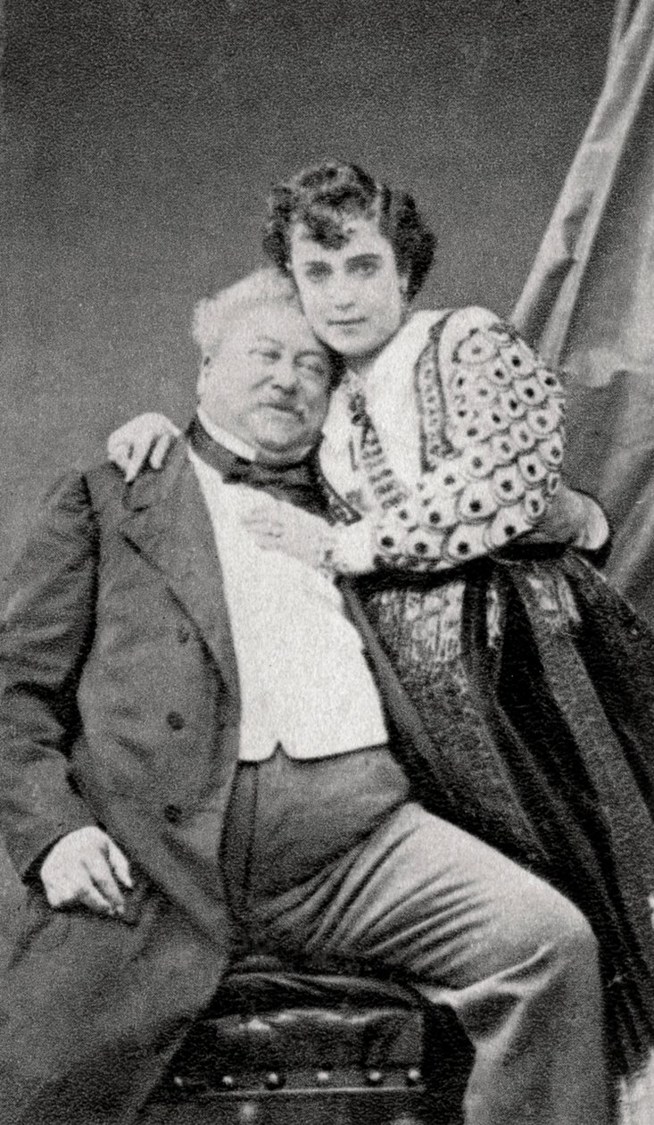 Alexandre Dumas, The Elder, Fransız romancı ve oyun yazarı, c1865 by Unbekannt
