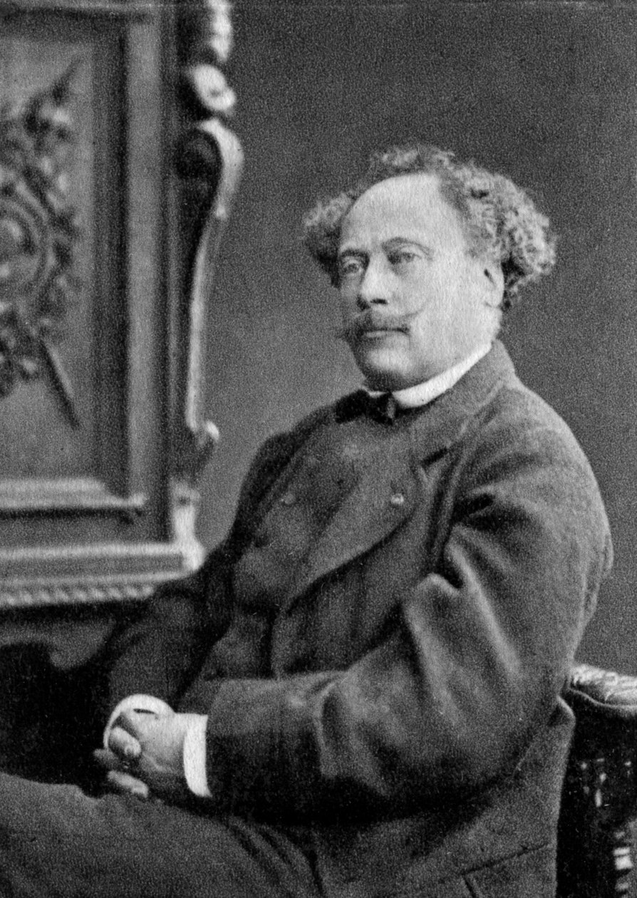 Alexandre Dumas the Younger, Fransız oyun yazarı ve romancı, 1884 by Unbekannt