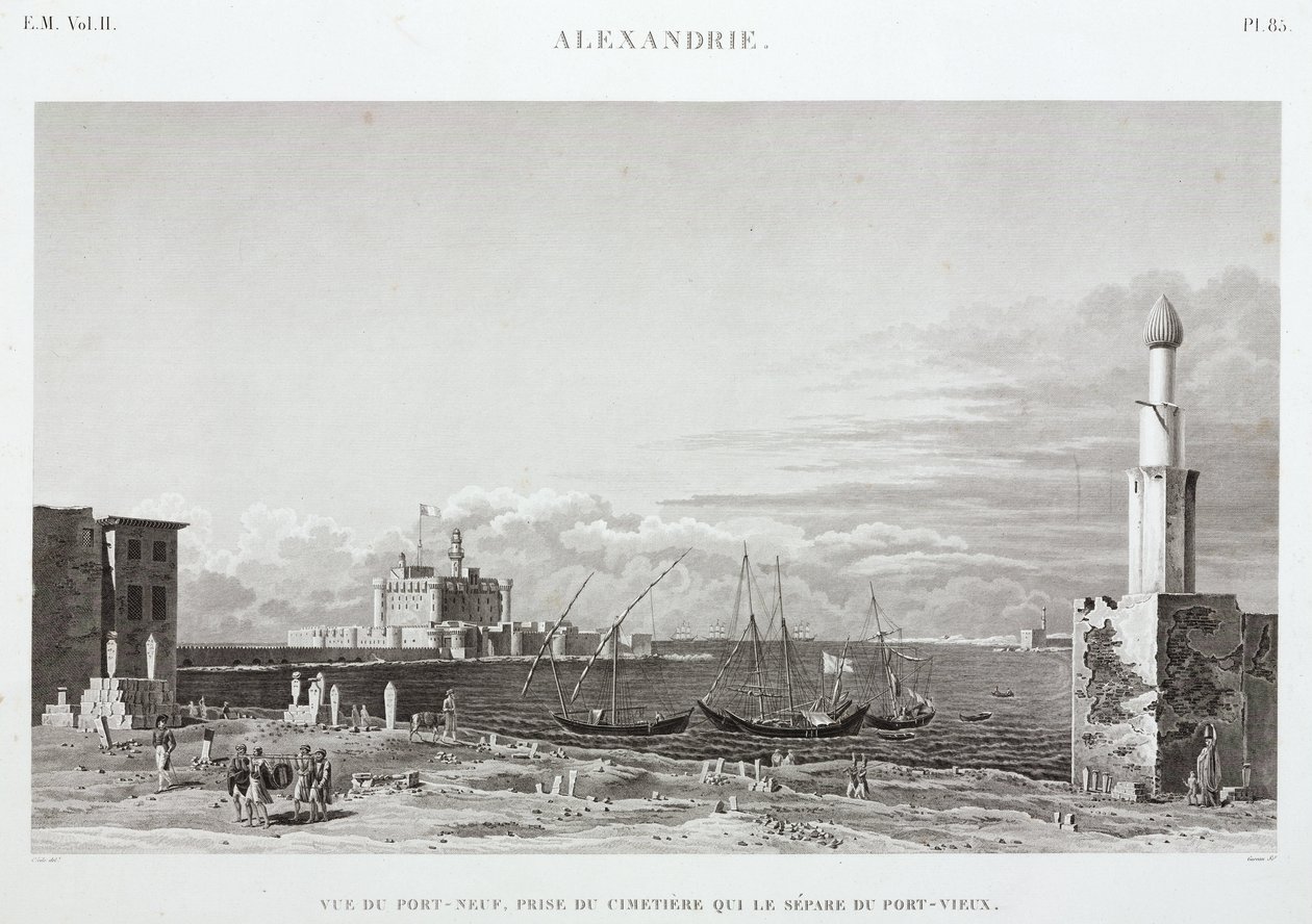 İskenderiye, Mısır, c 1798 by Unbekannt