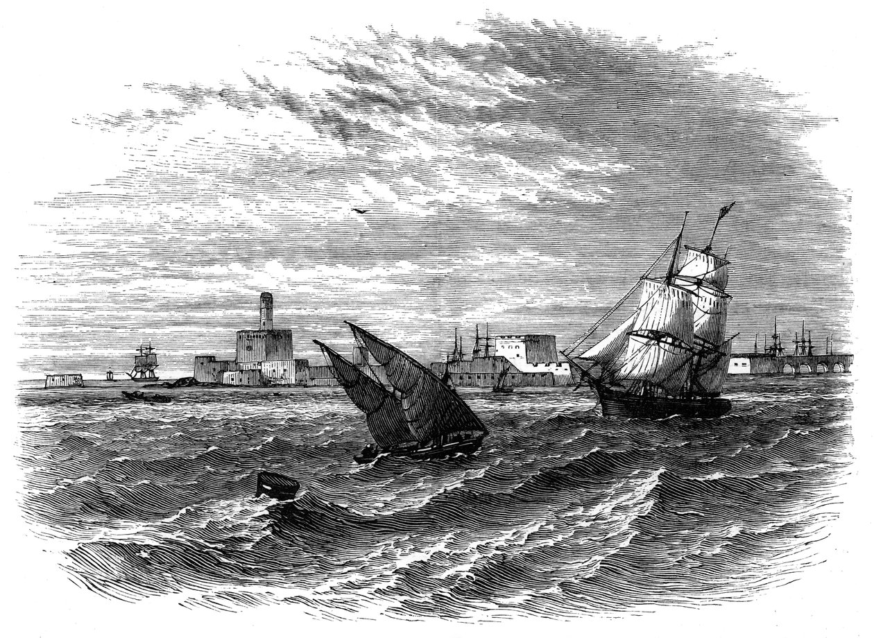 Denizden İskenderiye, Mısır, c1890 by Unbekannt