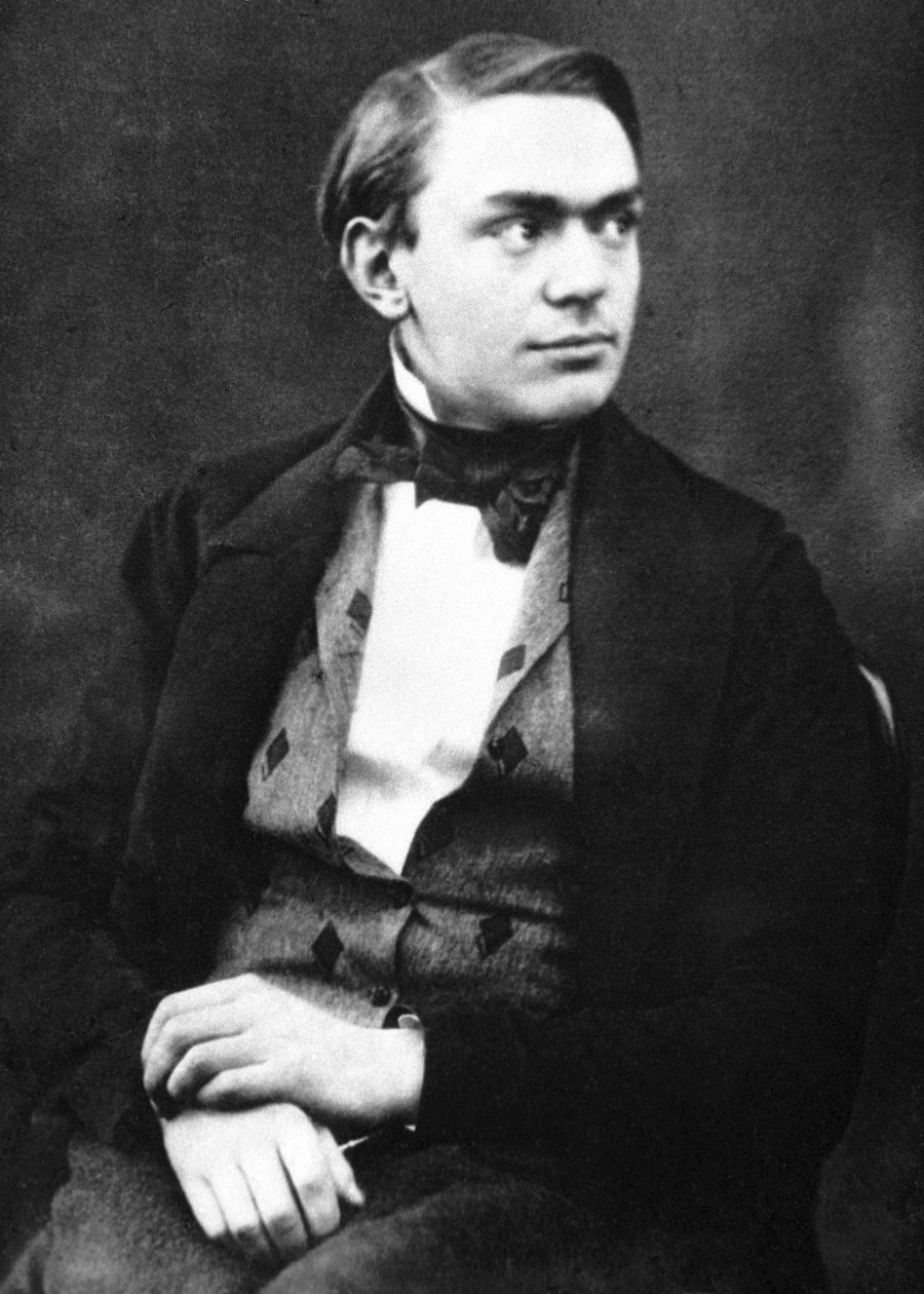 Alfred Nobel 18331896, 20 yaşında by Unbekannt