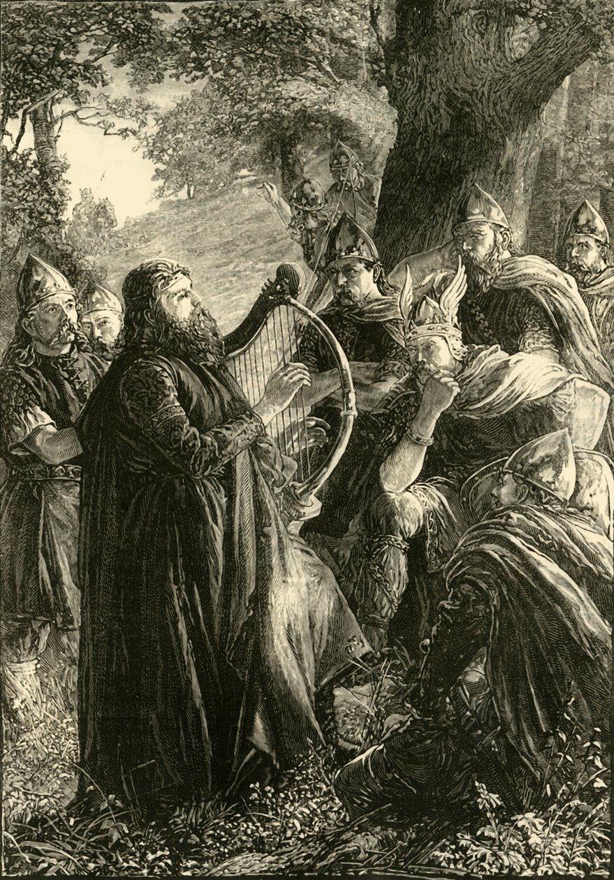 Büyük Alfred, Arpçı Kılığında, Guthrum