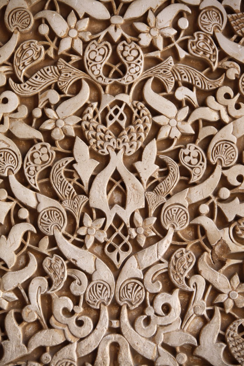 Alhambra - Nasrid Sarayları - Aslanlar Sarayı heykelleri by Unbekannt