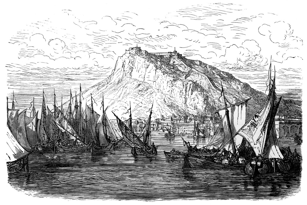 Alicante, İspanya, c1890 by Unbekannt