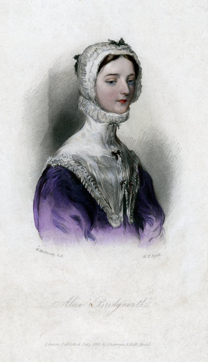 Alice Bridgenorth, Walter Scott