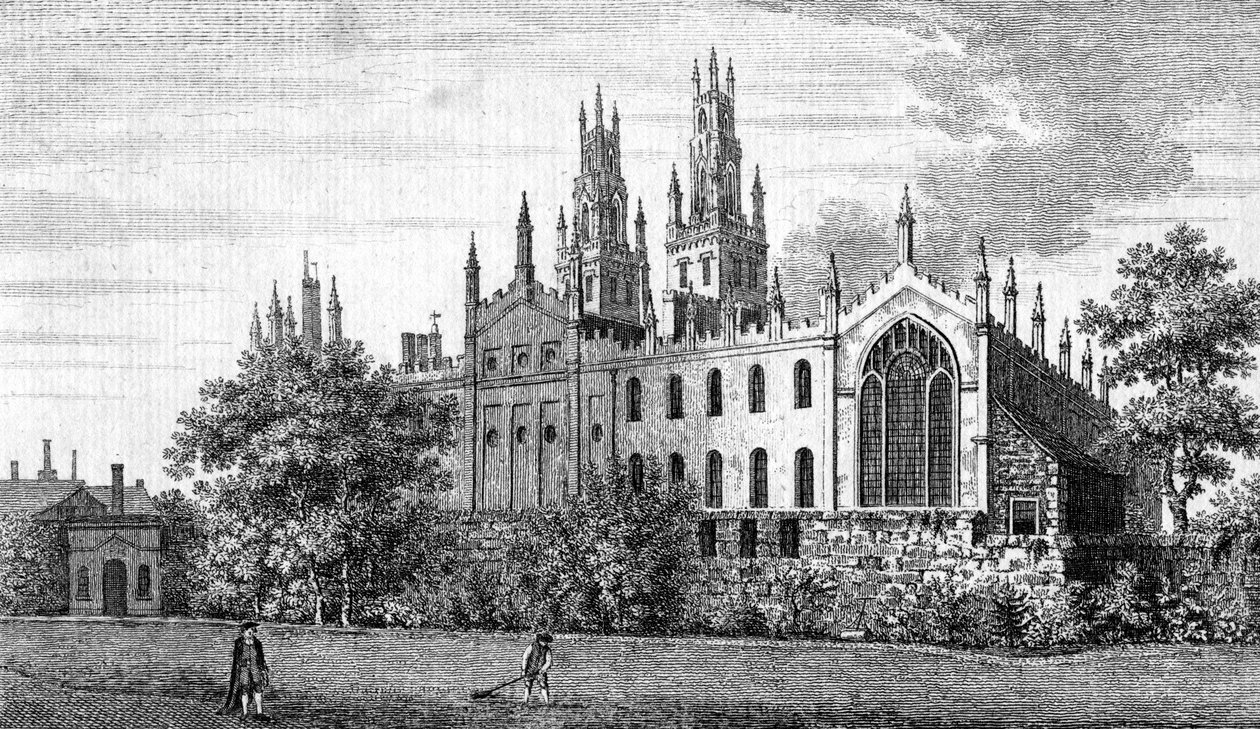 Tüm Ruhlar Koleji, Oxford Üniversitesi by Unbekannt