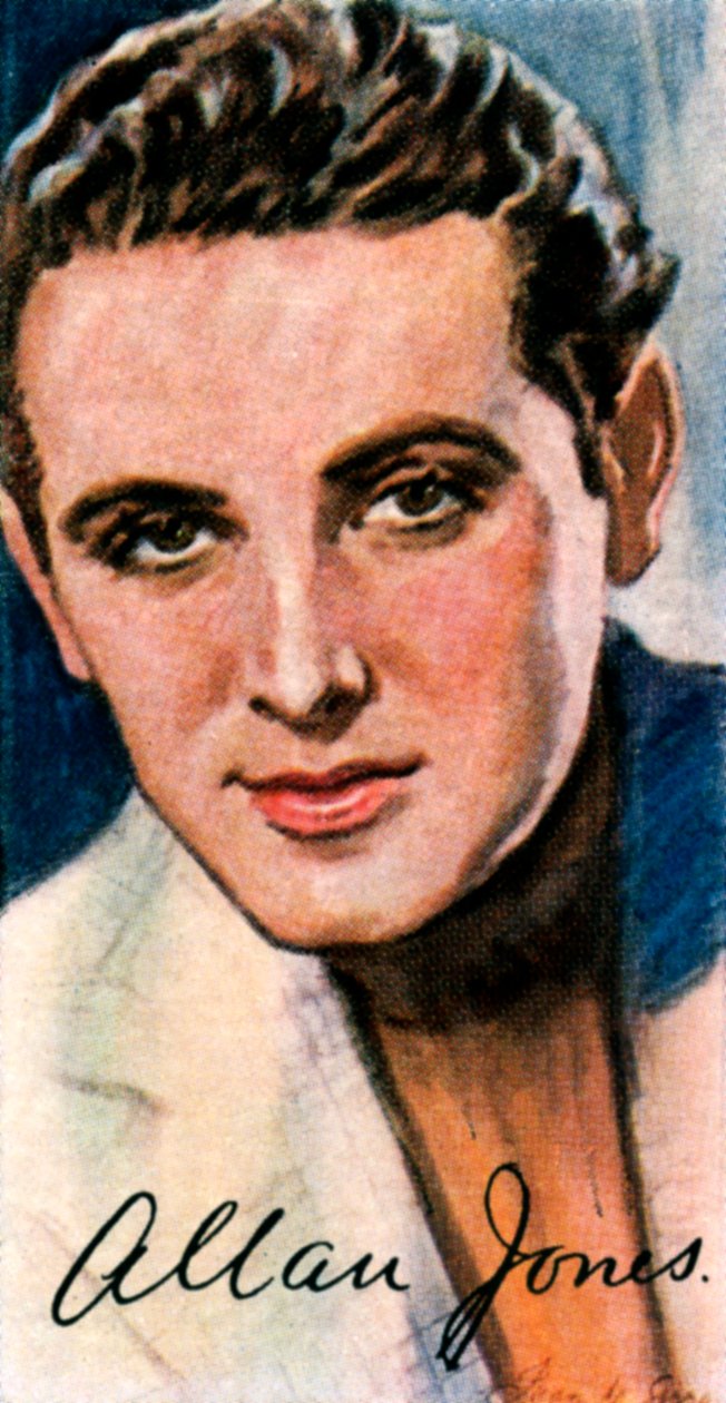 Allan Jones, 1907-1992, Amerikalı aktör ve şarkıcı, 20. yüzyıl by Unbekannt