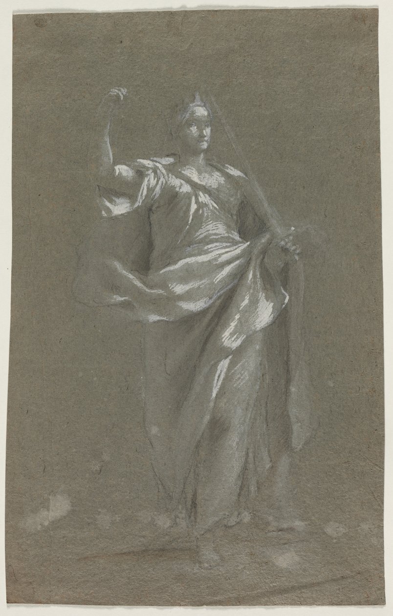Alegorik Figür recto ve verso, 1800