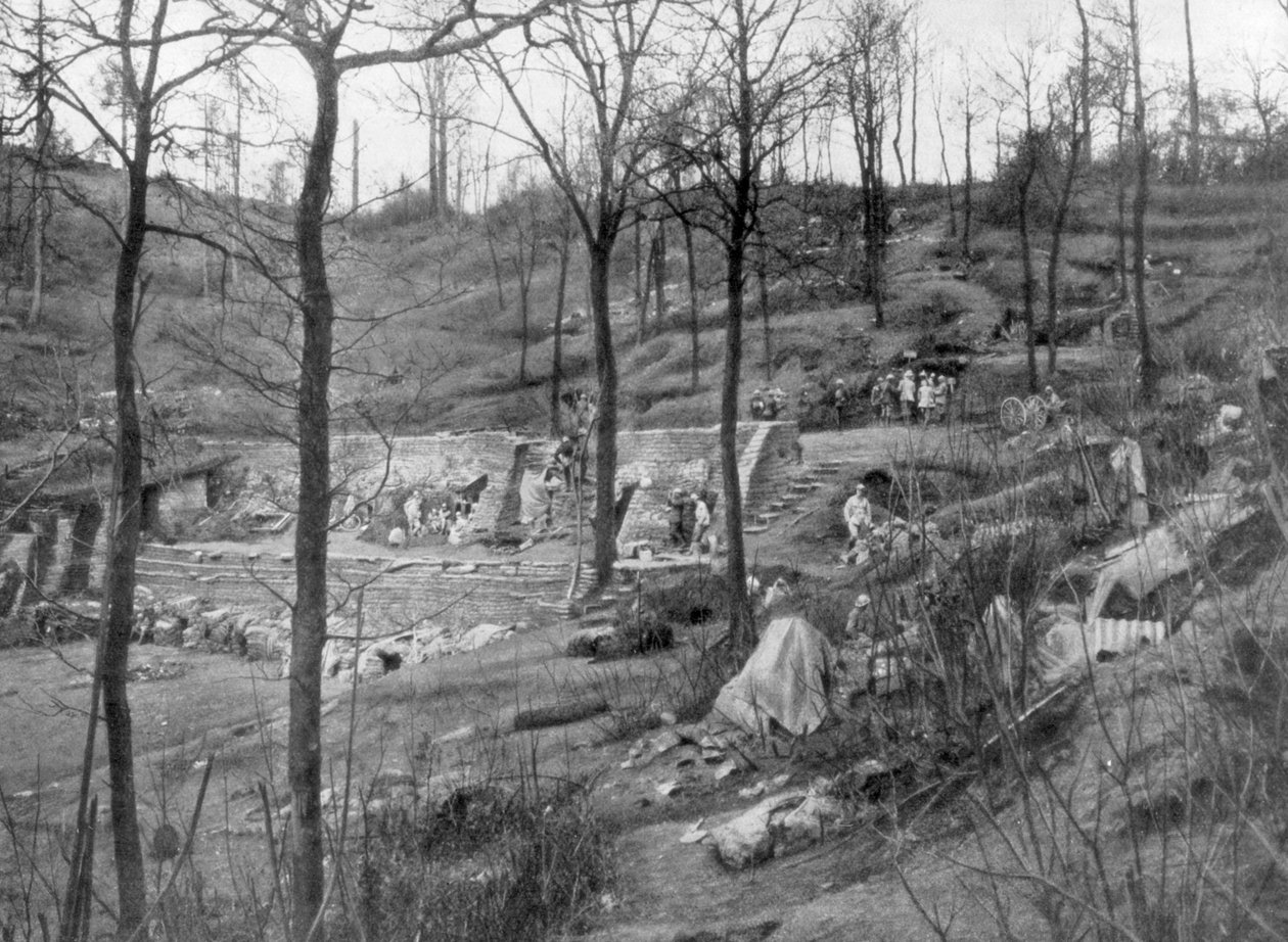 Ypres, Belçika yakınlarındaki Kemmel Dağı