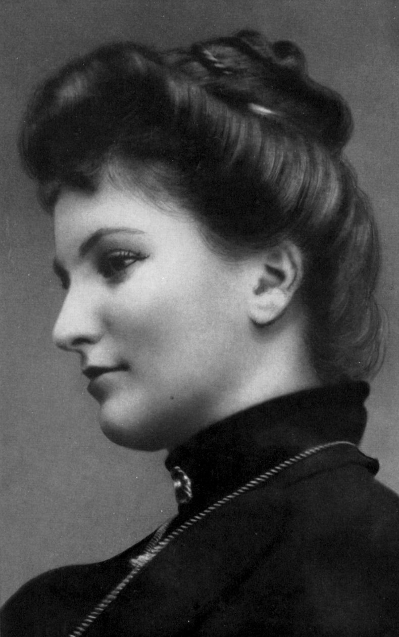 Alma Schindler, Avusturyalı sosyetik ve besteci, c1900 by Unbekannt