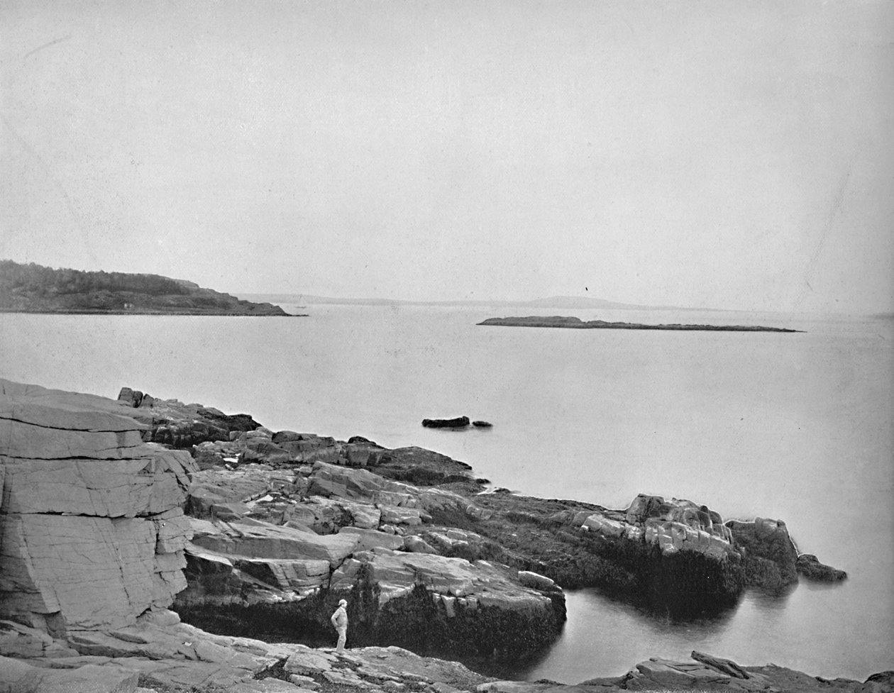 Sahil boyunca, Bar Harbor, Maine, c1897. by Unbekannt