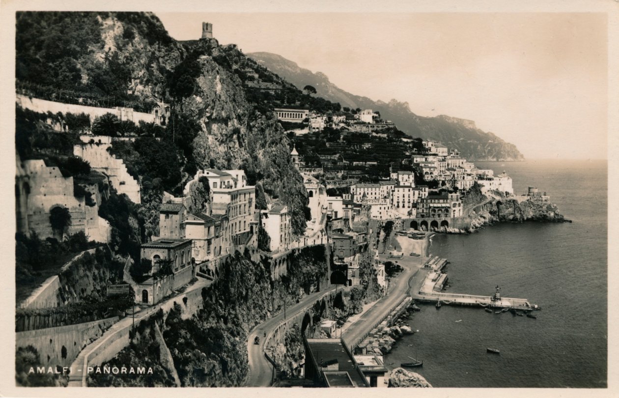 Amalfi - Panorama, c1910. by Unbekannt