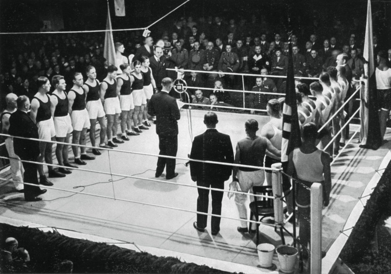 Almanya ve Polonya arasındaki amatör boks yarışması, 1936 by Unbekannt