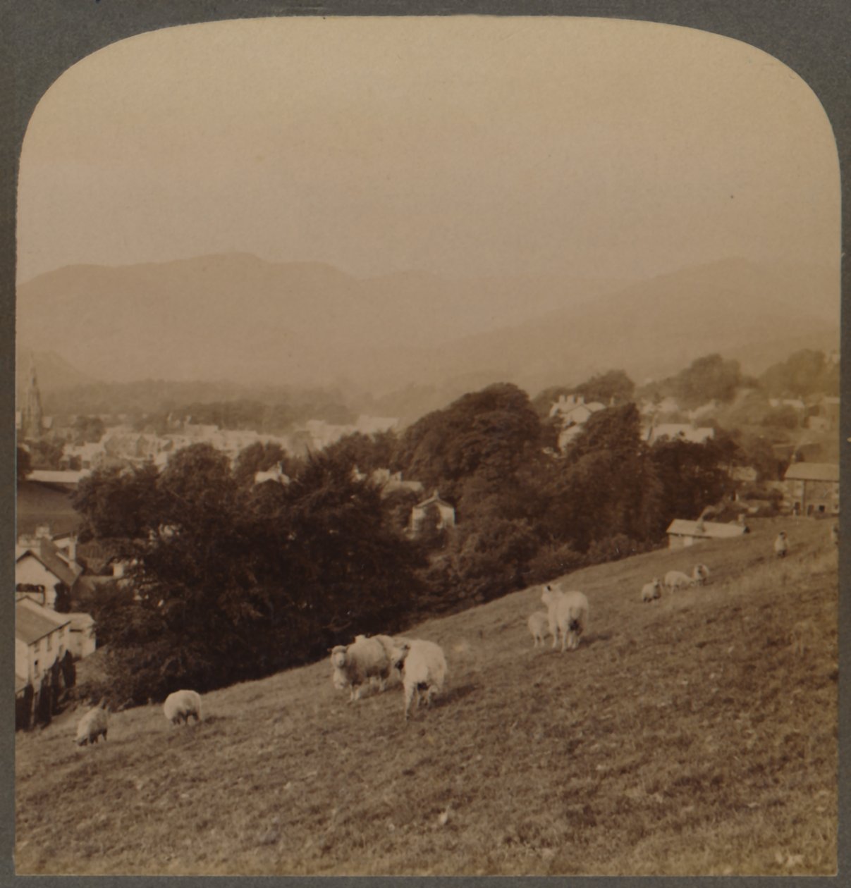 Ambleside, güzel Rothay Vadisi