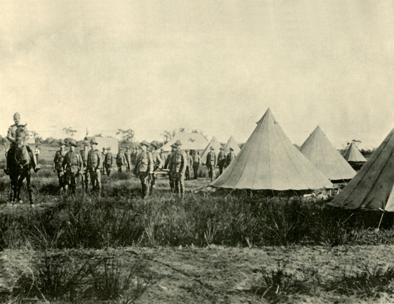 Ambulans Birlikleri, Langwarrin, Victoria, 1901. by Unbekannt